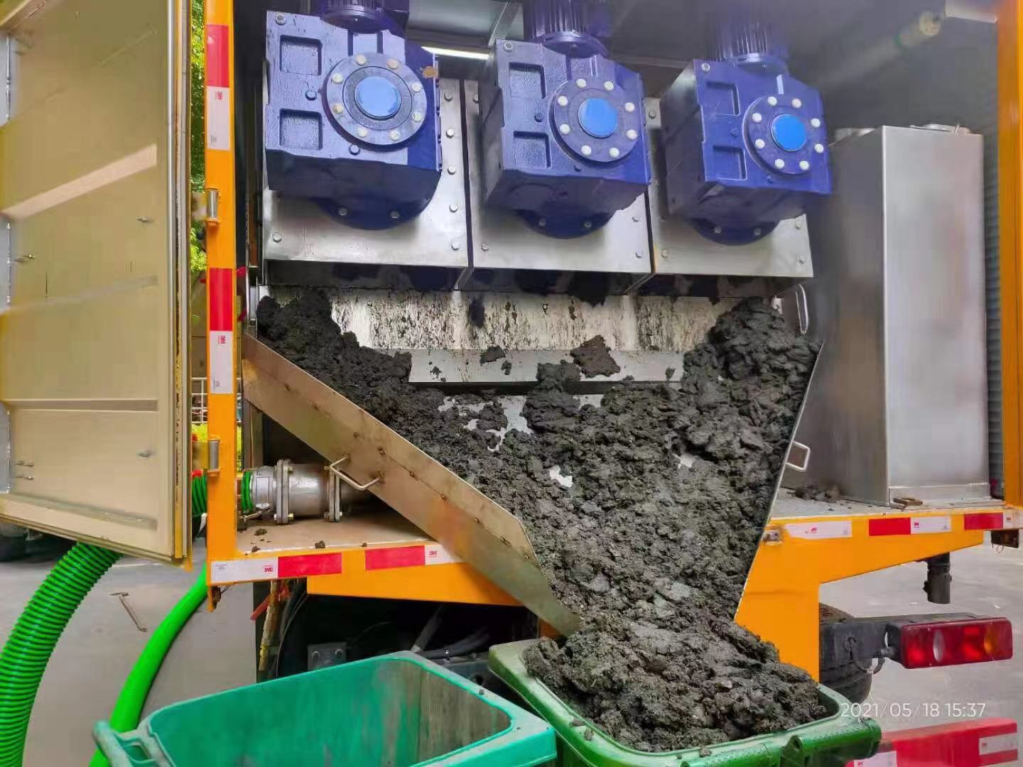 威海化粪池清掏城市维护站-泥浆净化干湿分离处理